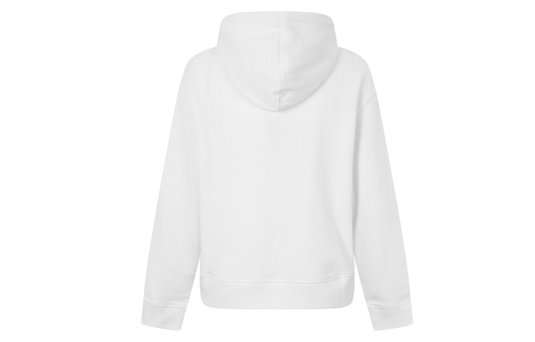 Lookbook (W) Calvin Klein 刺繡字母連帽長袖上衣 亮白色 40WH100-YAA