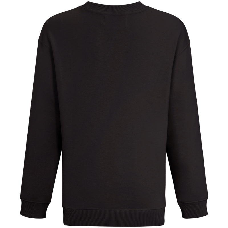 Lookbook (W) 卡尔文克莱因Logo印花黑色圆领长袖卫衣 J220088