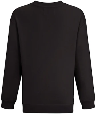 (W) 卡尔文克莱因Logo印花黑色圆领长袖卫衣 J220088 Lookbook (W) 卡尔文克莱因Logo印花黑色圆领长袖卫衣 J220088