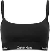 (Women) Calvin Klein Low Support Removable Pad Sports Bra Space Black 4WS4K191 (Women) Calvin Klein Low Support Removable Pad Sports Bra Space Black 4WS4K191