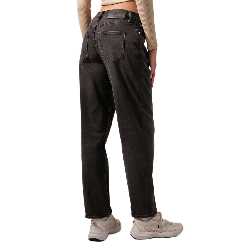 (Women) Calvin Klein Moisture-Wicking 90s Straight Jeans Women Black. J224927 圖 5