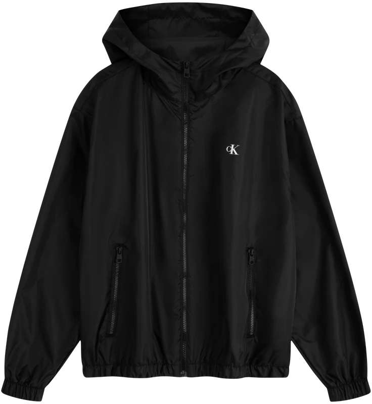 women-calvin-klein-outdoor-casual-loose-letter-print-lightweight-hooded-jacket-j223497