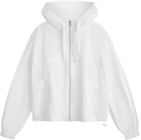 (Women) Calvin Klein Packable Sun Protection Lightweight Jacket Women Moonlight White J223342 (Women) Calvin Klein Packable Sun Protection Lightweight Jacket Women Moonlight White J223342
