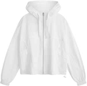 (W) Calvin Klein Jaket Wanita Ringan Pelindung Matahari Moonlight White J223342 Order (W) Calvin Klein Jaket Wanita Ringan Pelindung Matahari Moonlight White J223342