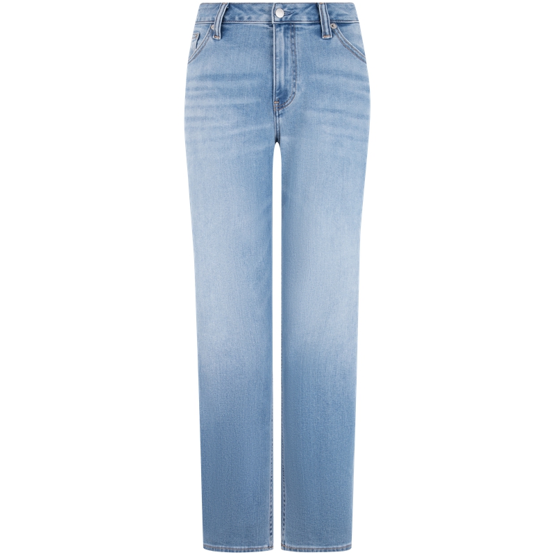 (Women) CALVIN KLEIN Re-Issue 90s Classic Vintage Straight Jeans Women Light Blue Denim J223368