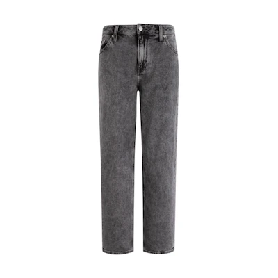 (Women) CALVIN KLEIN Re-Issue 90s Retro Straight Jeans Women Denim Grey. J223386