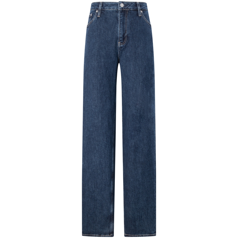 (Women) Calvin Klein Reissue 90s Retro Dark Straight Jeans Deep Blue Women. J223953 圖 2