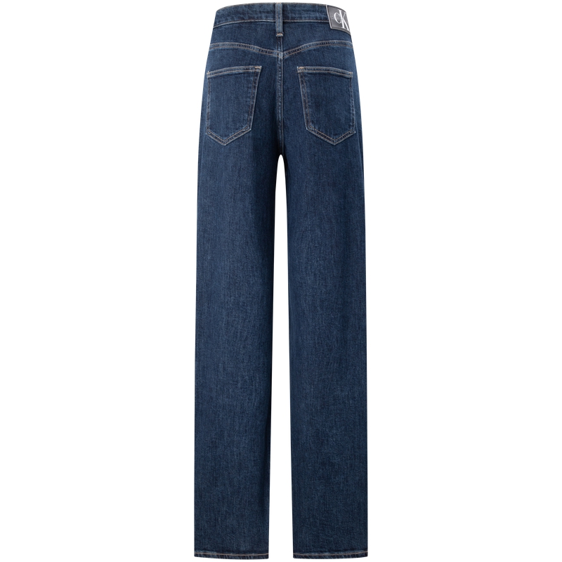 (Women) Calvin Klein Reissue 90s Retro Dark Straight Jeans Deep Blue Women. J223953 圖 3
