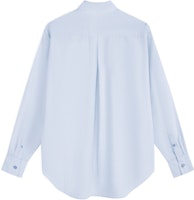 (W) CALVIN KLEIN SS24 Baju Lengan Panjang Loose Fit dengan Tampalan Gaya Jeans. J222610 Sizing (W) CALVIN KLEIN SS24 Baju Lengan Panjang Loose Fit dengan Tampalan Gaya Jeans. J222610