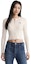 Shop (Women) CALVIN KLEIN SS24 Slim Fit Embroidered Lyocell Blend Cardigan Sweater J223846