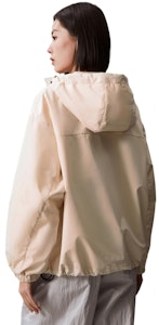 (W) CALVIN KLEIN SS24 Jaket Hoodie Tahan Air & Angin Untuk Camping & Hiking J223844 5