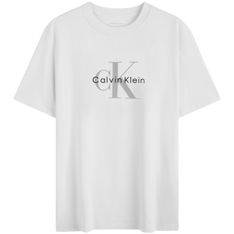 (Women) Calvin Klein SS25CK Cotton Crew Neck Logo Casual T-Shirt Short Sleeve. 47B865G