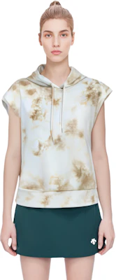 (W) Calvin Klein 紮染刺繡短袖連帽衫 淺黃色 J221210-0LA Details for (W) Calvin Klein 紮染刺繡短袖連帽衫 淺黃色 J221210-0LA