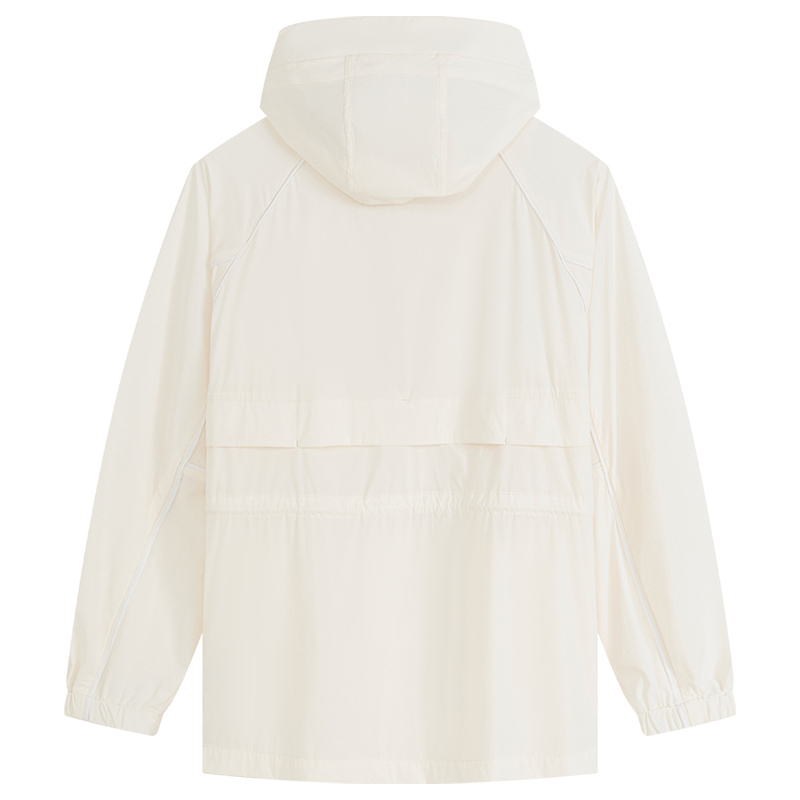 Lookbook (W) Calvin Klein 防晒快干连帽夹克 复古白 J222367YBH