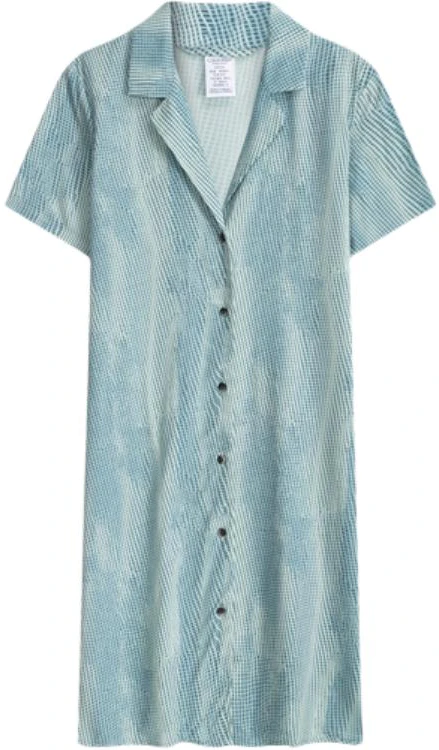 women-calvin-klein-women-s-plaid-blue-colorblock-short-sleeve-sleep-dress-qs-6991-b95