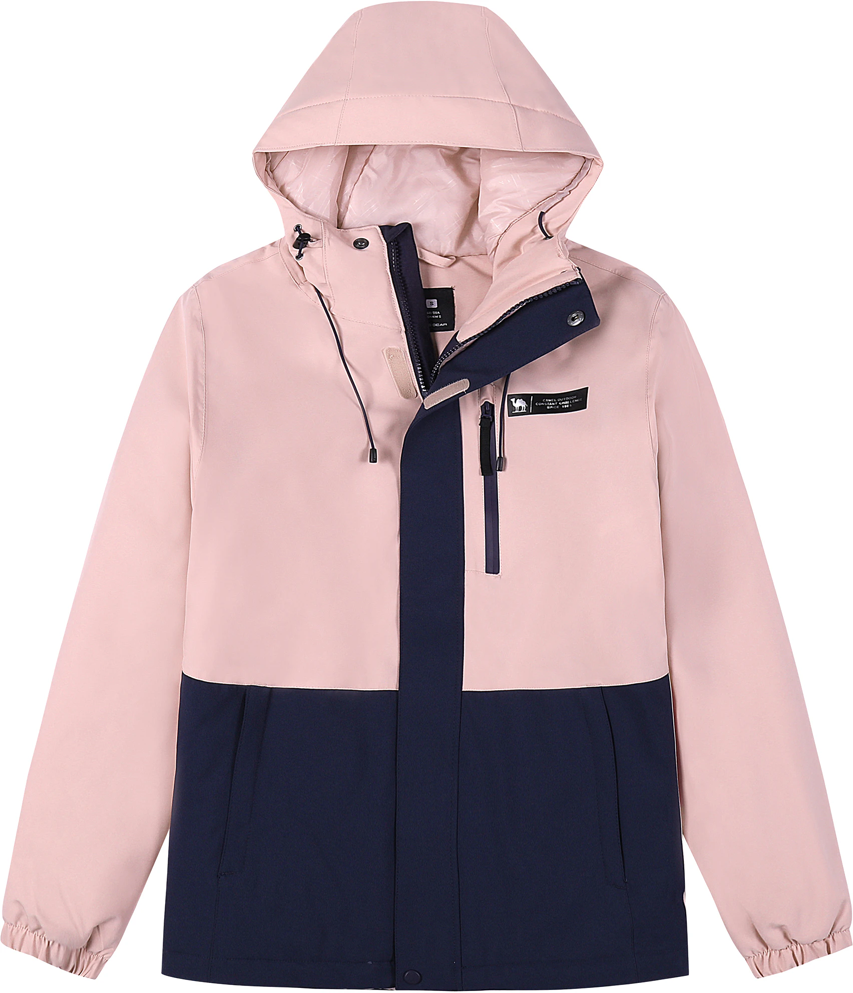 women-camel-all-weather-hooded-waterproof-windproof-hiking-jacket-a1-w118145-1