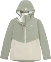 (Women) CAMEL All-Weather Windproof Fleece Hooded Jacket with Detachable Inner. AD22263544 (Women) CAMEL All-Weather Windproof Fleece Hooded Jacket with Detachable Inner. AD22263544