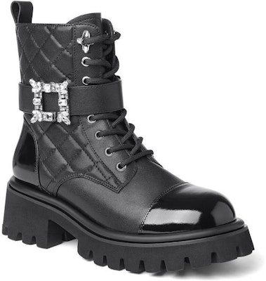 (Women) CAMEL CROWN 'British Style Spliced Buckle Mid-Calf Martin Boots Black' LF22247527 Order (Women) CAMEL CROWN 'British Style Spliced Buckle Mid-Calf Martin Boots Black' LF22247527