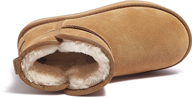 (W) CAMEL CROWN 'But Tapak Tebal Tinggi Bulu Kasut Salji Musim Sejuk Wanita' L23W275056 6