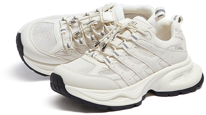 (W) CAMEL CROWN Kasut Lelaki 'Hujung Bulat Bertali Rendah-Tapak Bapa' L23A229114 35