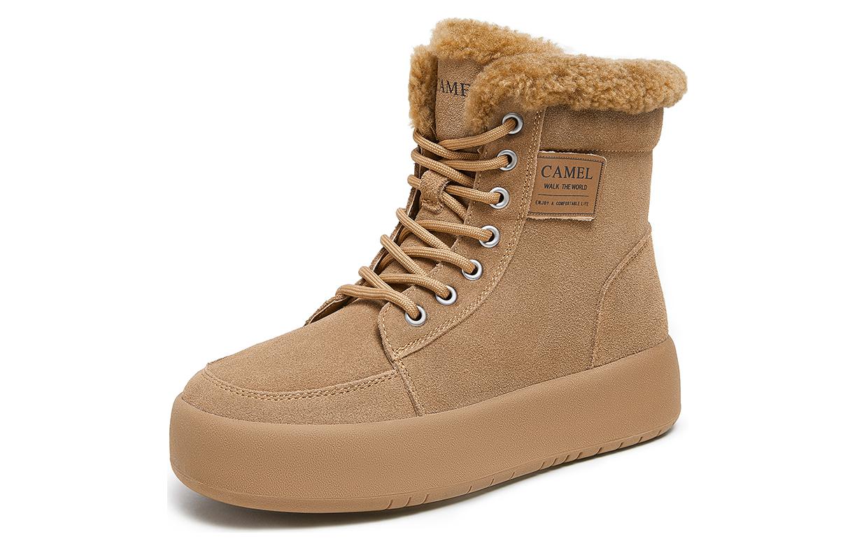 Shop 駱駝 (CAMEL) 保暖加厚短筒雪地靴 女款