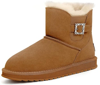 (W) Botas Cortas de Nieve Camel Crown Antideslizantes con Forro de Terciopelo. LF22245134 Shop (W) Botas Cortas de Nieve Camel Crown Antideslizantes con Forro de Terciopelo. LF22245134