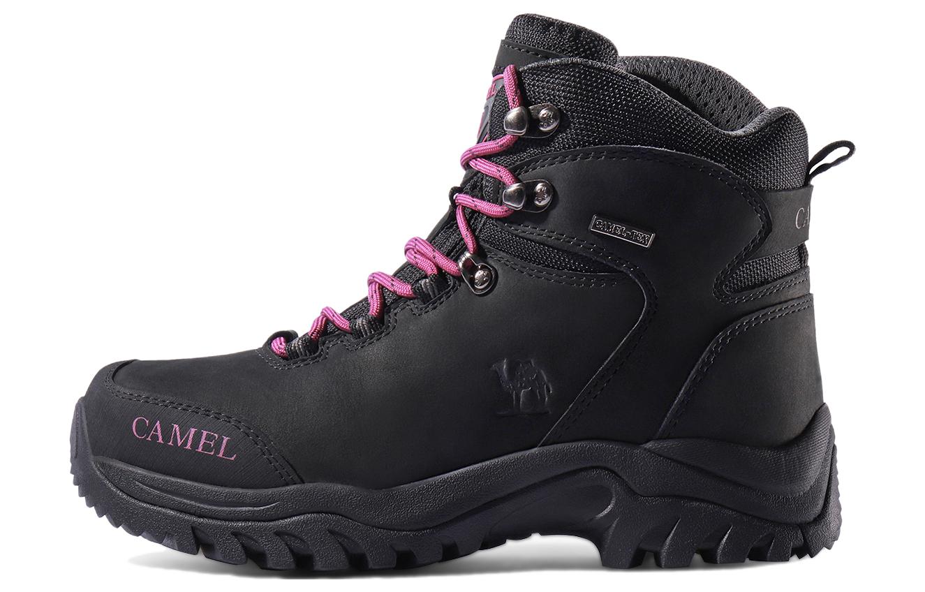 Buy CAMEL骆驼 平衡透氣防滑 高幫 戶外功能鞋 女款 黑色
