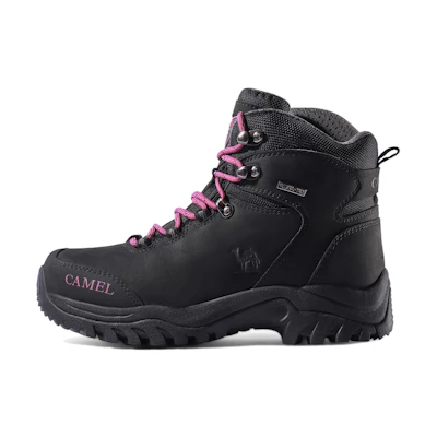 (W) CAMEL CROWN Balance High-Top 'Outdoor Black'