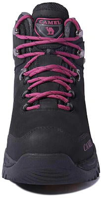 CAMEL骆驼 平衡透氣防滑 高幫 戶外功能鞋 女款 黑色 Lookbook CAMEL骆驼 平衡透氣防滑 高幫 戶外功能鞋 女款 黑色