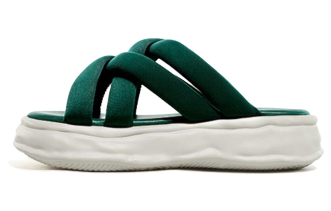 (W) CAMEL CROWN Casual Height-Increasing CMFT Versatile Slide 'Elegant Monochrome'