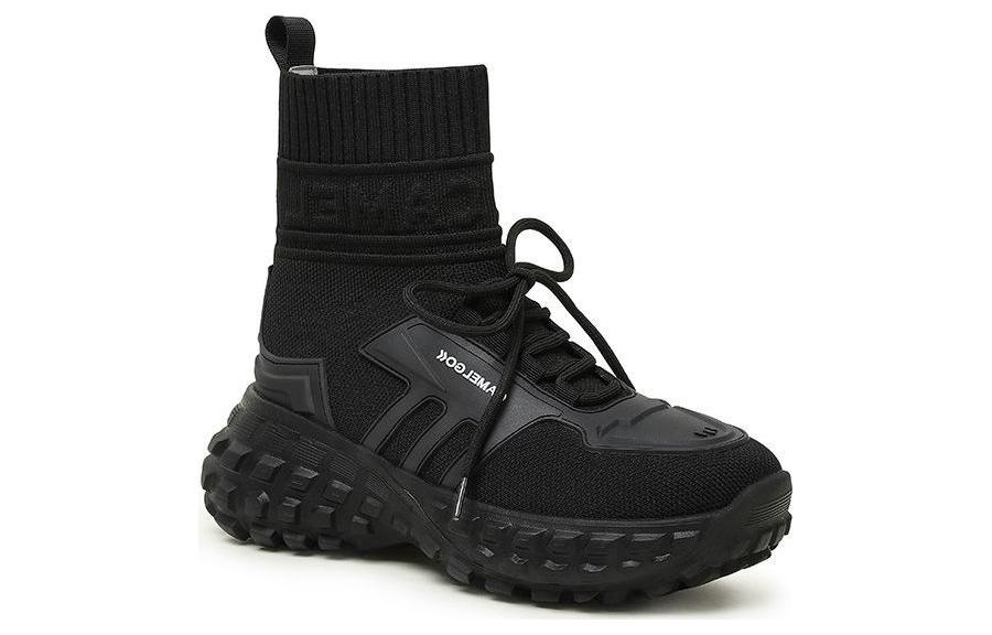 (W) CAMEL CROWN Casual Knit Elastic High-Top 'Shock-Absorbing Slip-Resistant' 圖 2