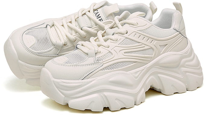 (W) CAMEL CROWN Sepatu Tebal 'Kenyaman Kasual Ayah' L23S703121W Sizing (W) CAMEL CROWN Sepatu Tebal 'Kenyaman Kasual Ayah' L23S703121W