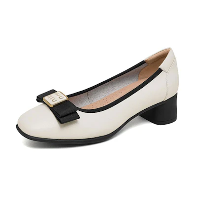 (W) CAMEL CROWN CMFT Soft Sole Block Heel Pumps 'Female Edition'