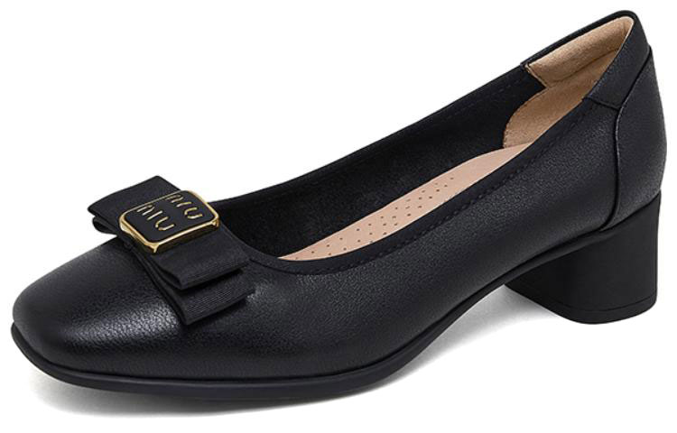 Lookbook (W) CAMEL CROWN Tumit Blok Lembut 'Edisi Wanita' L23S007051