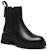 (W) Boot Kulit CAMEL CROWN 'Kejutan Nyaman Ringan Tumit Sederhana Hitam' LF22245098