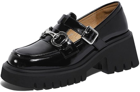 駱駝牌舒適防滑耐磨高跟樂福鞋 女款 Purchase 駱駝牌舒適防滑耐磨高跟樂福鞋 女款