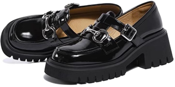 駱駝牌舒適防滑耐磨高跟樂福鞋 女款 Details for 駱駝牌舒適防滑耐磨高跟樂福鞋 女款