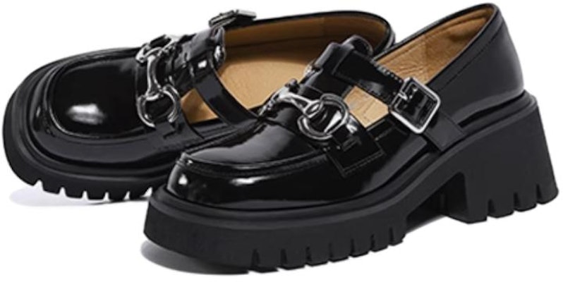 (Women) CAMEL CROWN Loafer 'Comfort High-Heel' LF22235461 Details for (Women) CAMEL CROWN Loafer 'Comfort High-Heel' LF22235461