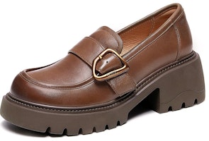(Women) CAMEL CROWN Loafer 'Thick Sole Casual' L23A714055 (Women) CAMEL CROWN Loafer 'Thick Sole Casual' L23A714055