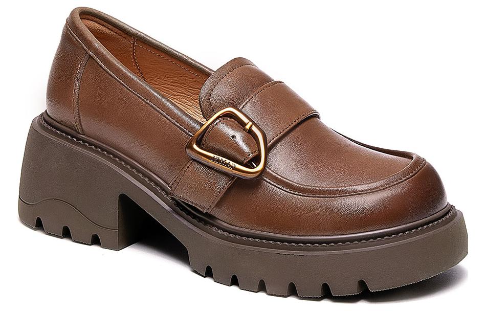 Order (W) CAMEL CROWN Loafer 'Suela Gruesa Casual' L23A714055