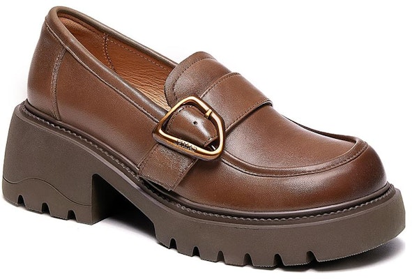 (W) CAMEL CROWN Loafer 'Sol Tebal Kasual' L23A714055 Order (W) CAMEL CROWN Loafer 'Sol Tebal Kasual' L23A714055