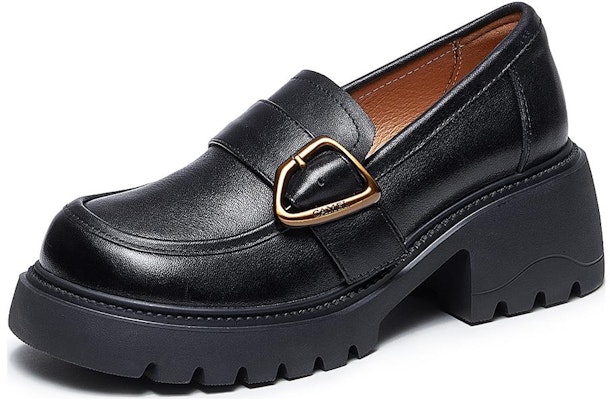 CAMEL駱駝 休閒 厚底 樂福鞋 女款 Lookbook CAMEL駱駝 休閒 厚底 樂福鞋 女款