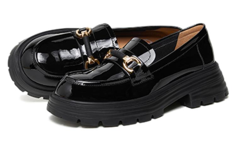 (W) CAMEL CROWN Loafer 'Thick Sole Chunky Heel' 圖 2