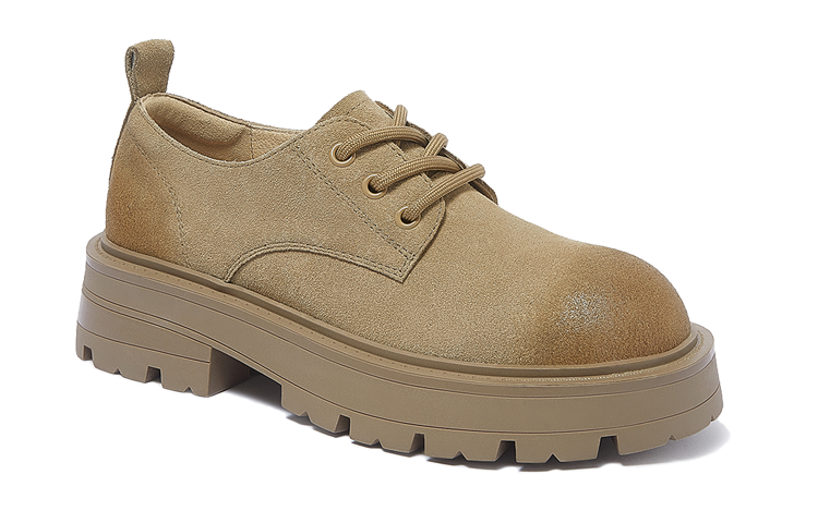 (W) CAMEL CROWN Loafers 'Elegant Beige' 圖 2