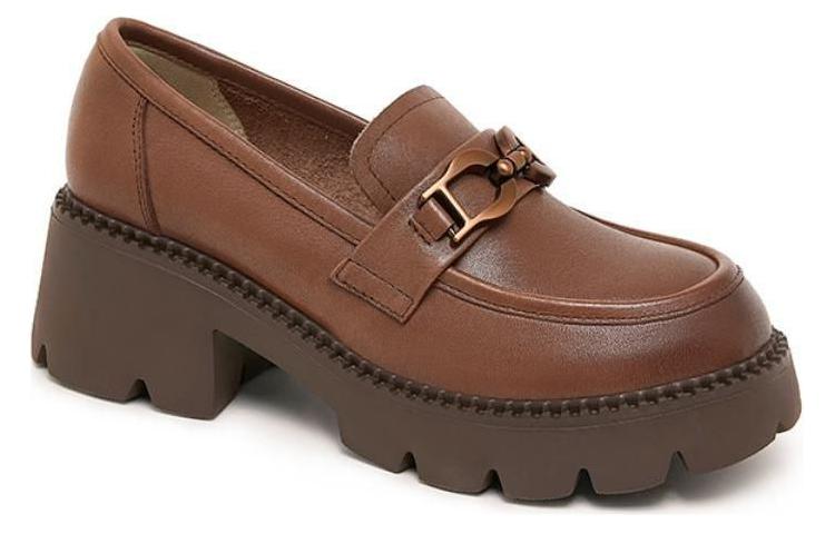 (W) CAMEL CROWN Loafers 'Soft CMFT' 圖 2