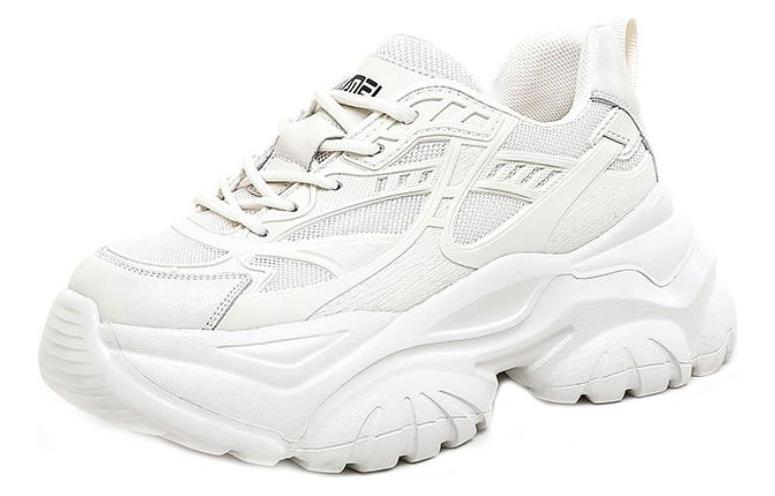 (W) CAMEL CROWN Low-Top 'Beige Dad Shoe'