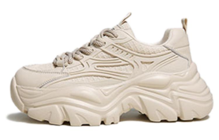 (W) CAMEL CROWN Low-Top 'Lightweight Soft Elastic Anti-Slip Dad Shoe'