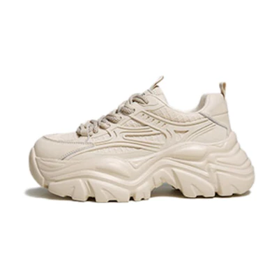 (W) CAMEL CROWN Low-Top 'Lightweight Soft Elastic Anti-Slip Dad Shoe'