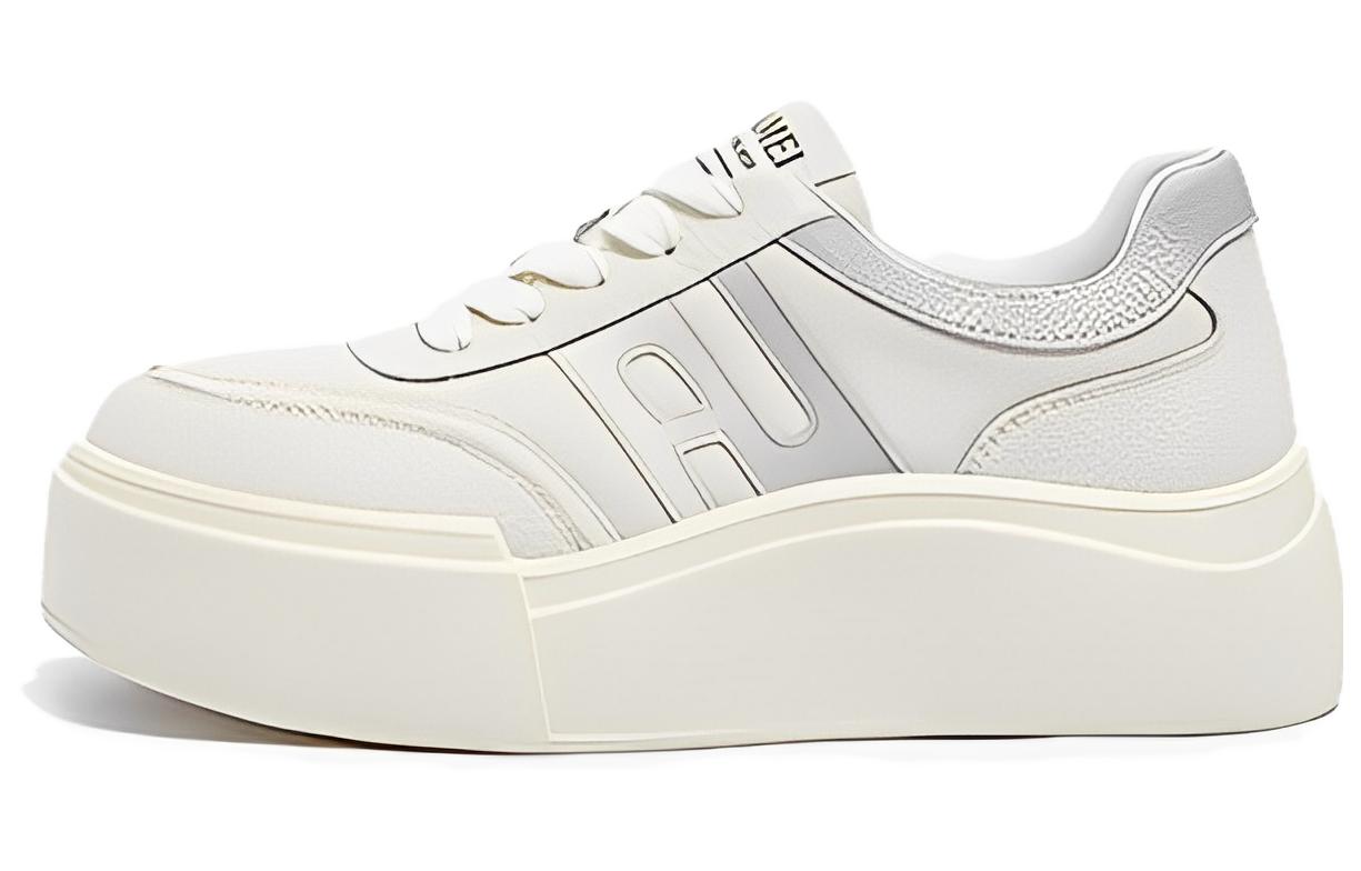 (W) CAMEL CROWN Low-top Board Sneakers 'Beige Grey'