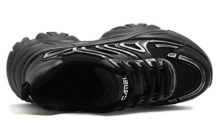 Order (Women) CAMEL CROWN Low-Top Dad Shoes 'Black Silver' A14703629